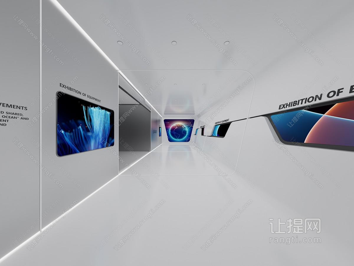 现代科技展厅展览