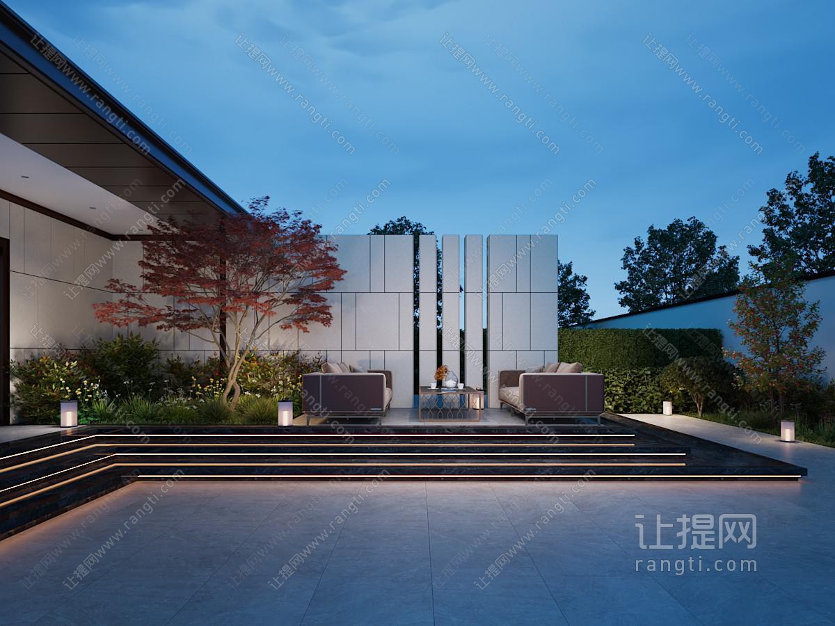 现代庭院景观园艺小品