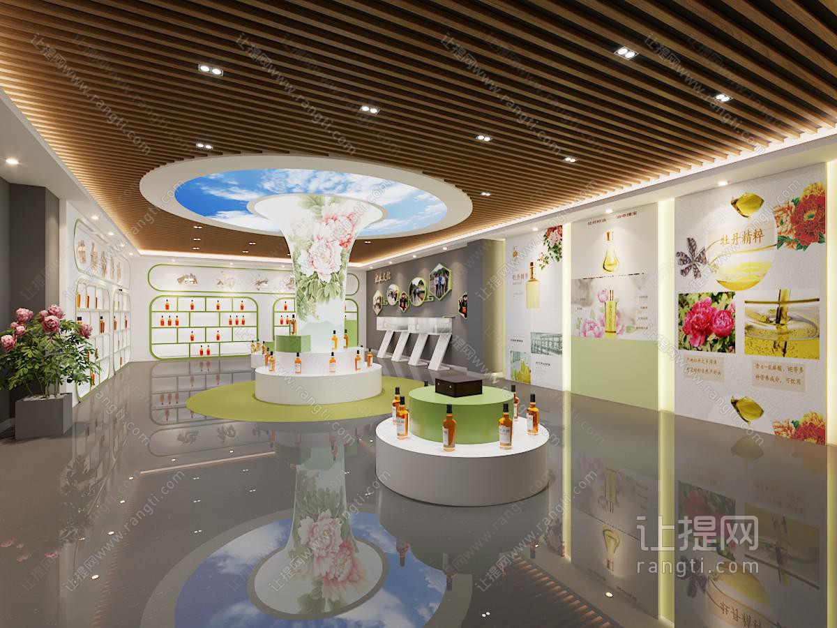 现代企业公司展厅展览