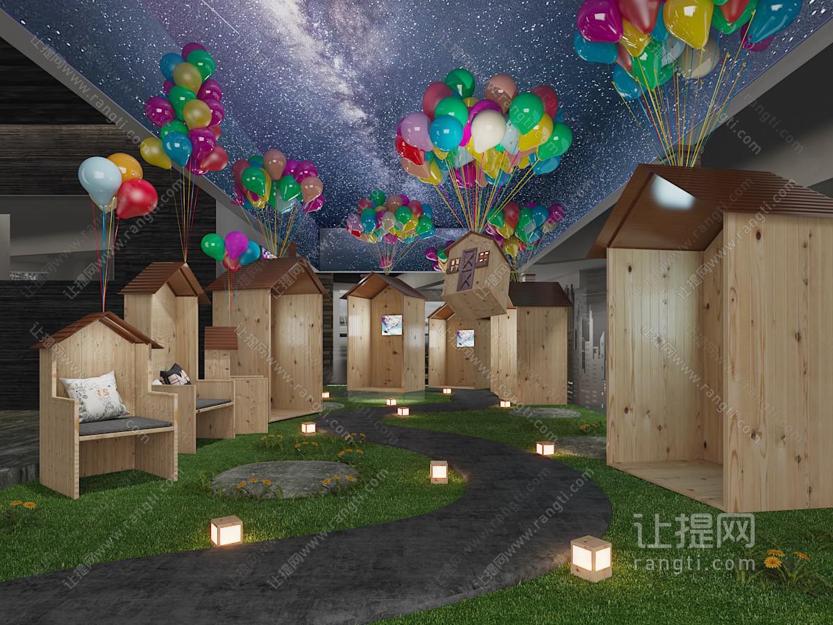 现代创意展厅展览