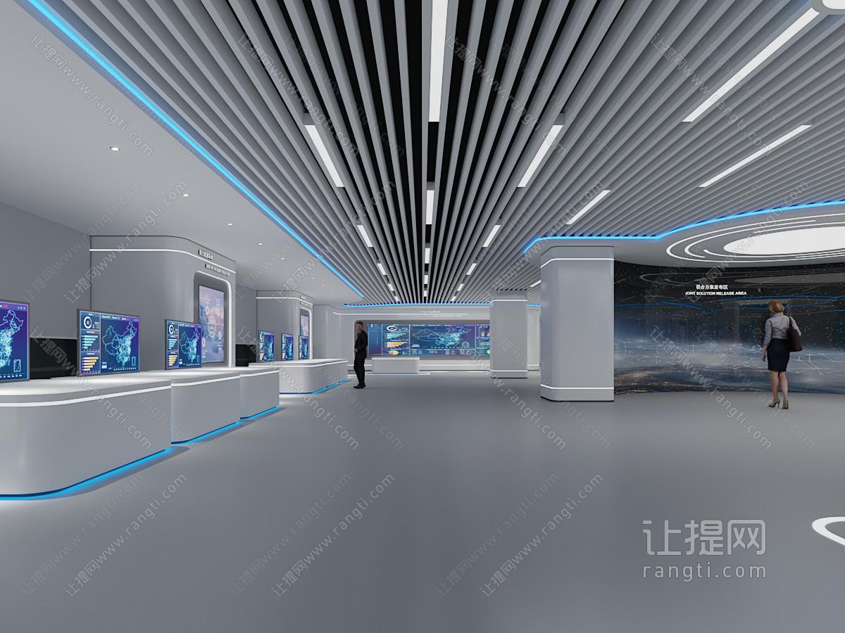 后现代科技展厅展览