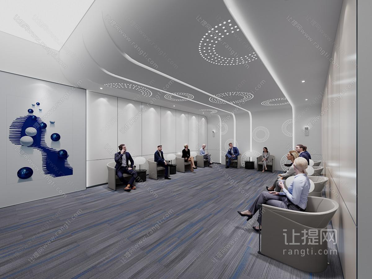 现代贵宾室、会客厅、接待厅