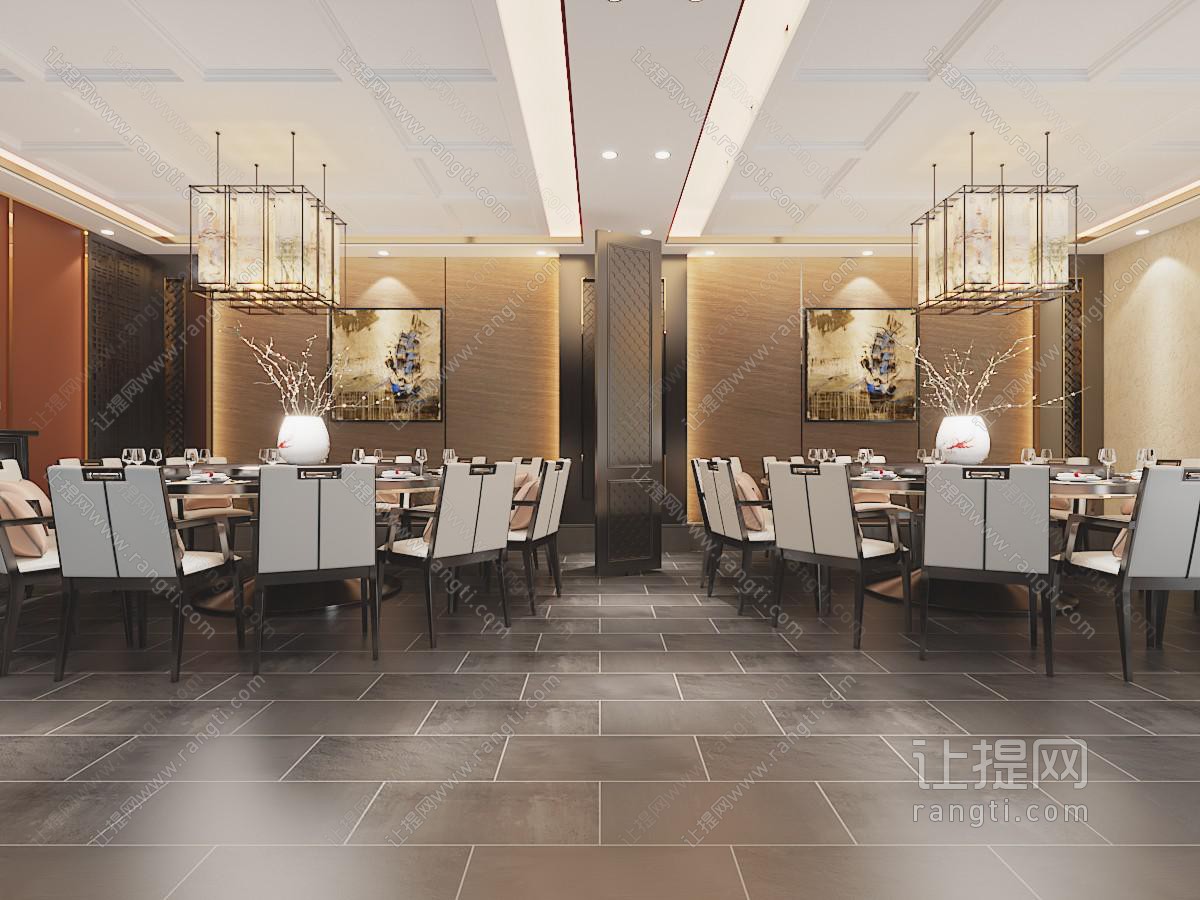 新中式酒店包厢包间