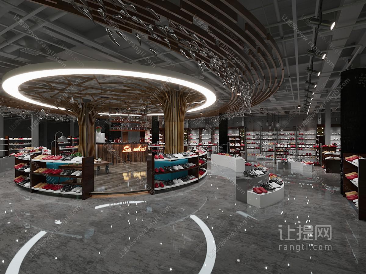 工业loft鞋子专卖店