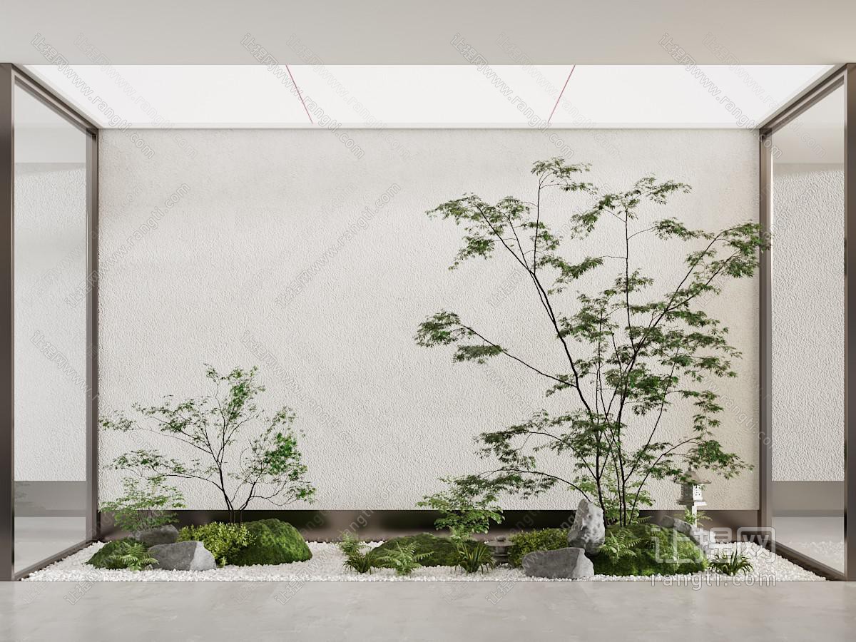 现代室内景观小品