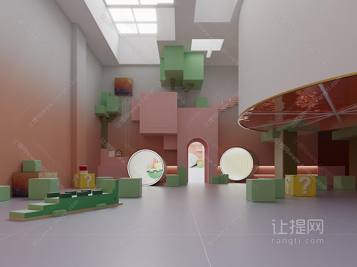 现代售楼处儿童娱乐区