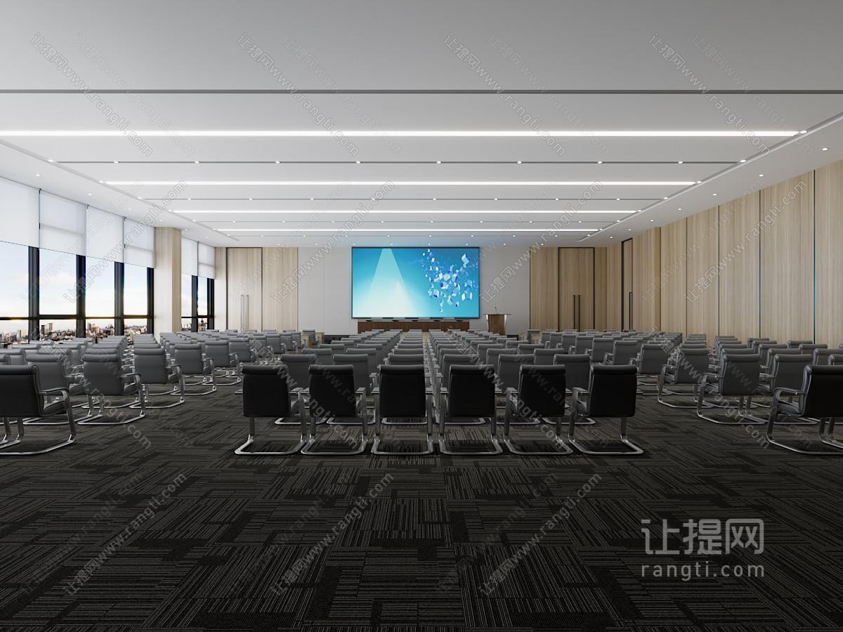 现代会议室、会议厅