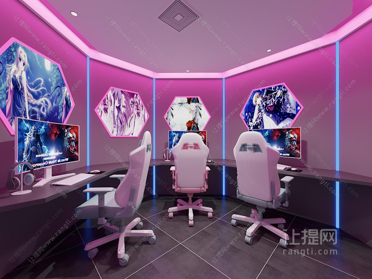 后现代电竞游戏包房