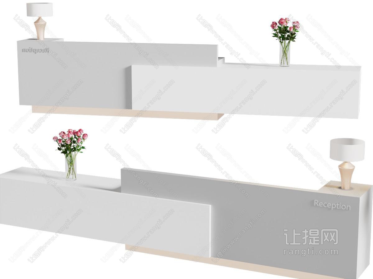 现代前台接待台