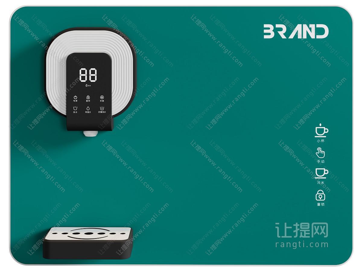 现代壁挂式直饮机、饮水机