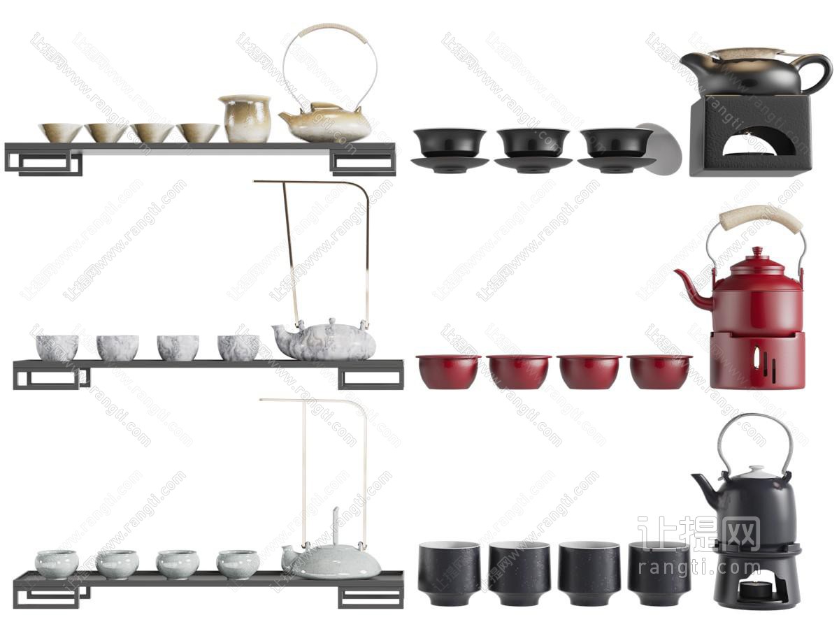 新中式茶具杯子