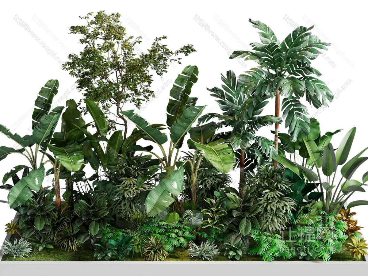 现代花坛花草植物景观园艺小品