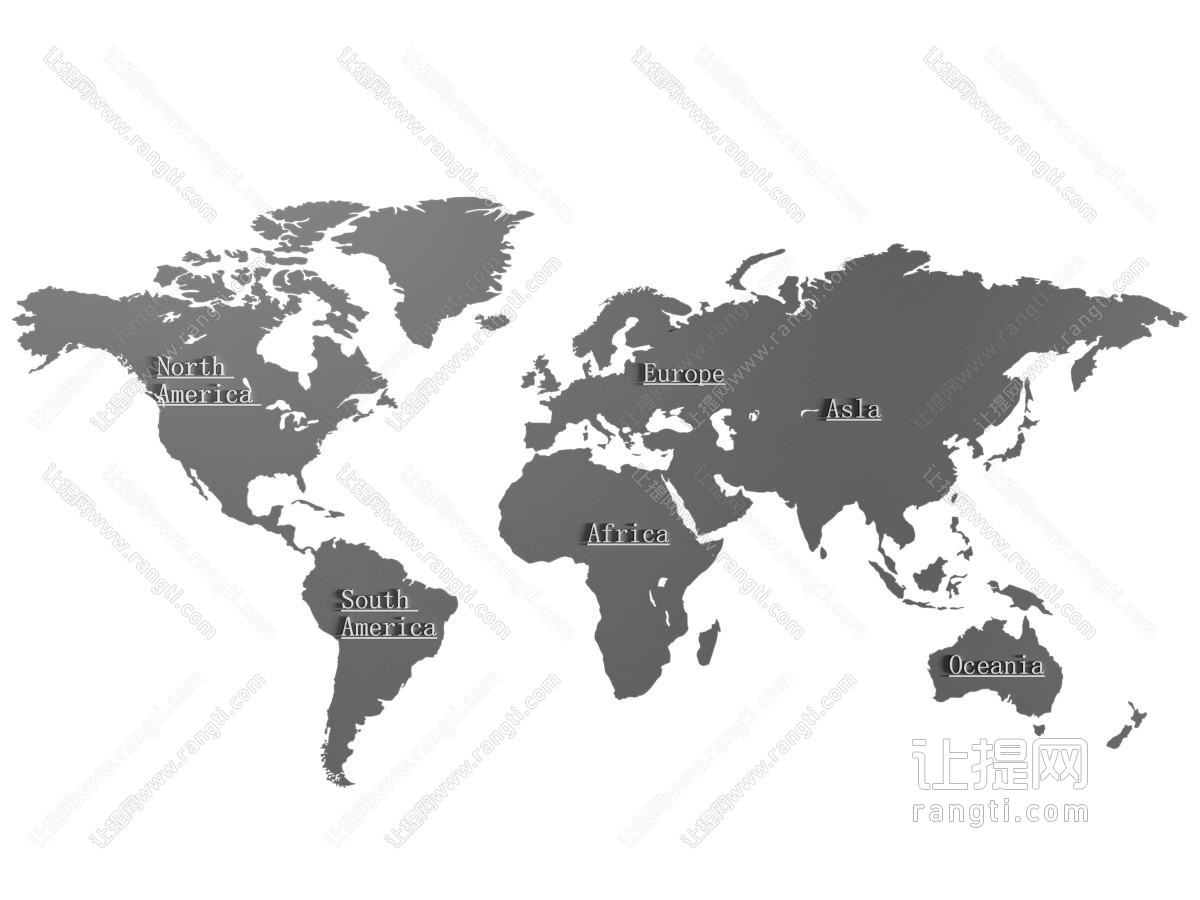 现代世界地图墙饰挂件