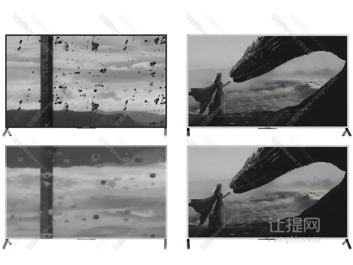 现代液晶电视机