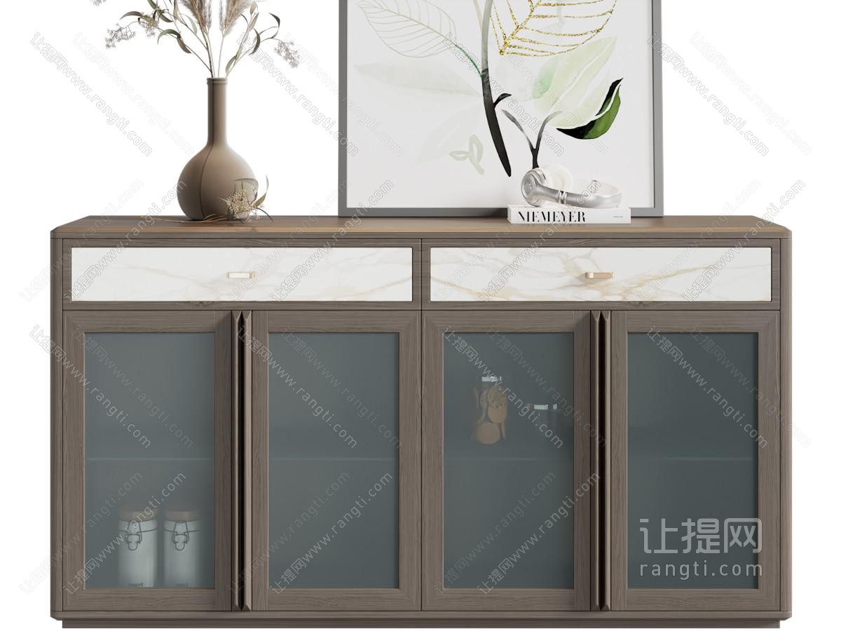 现代餐边柜