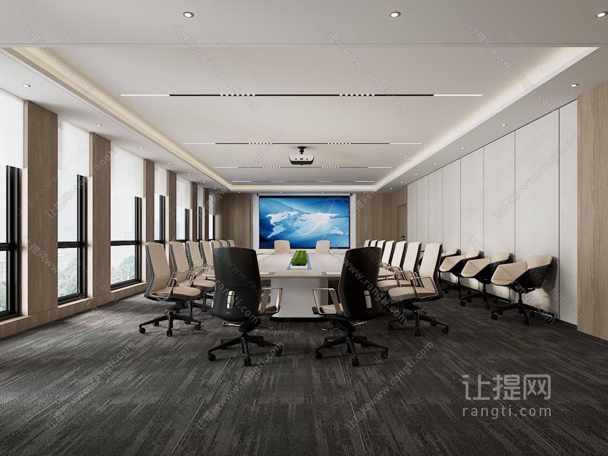 现代会议室、会议厅