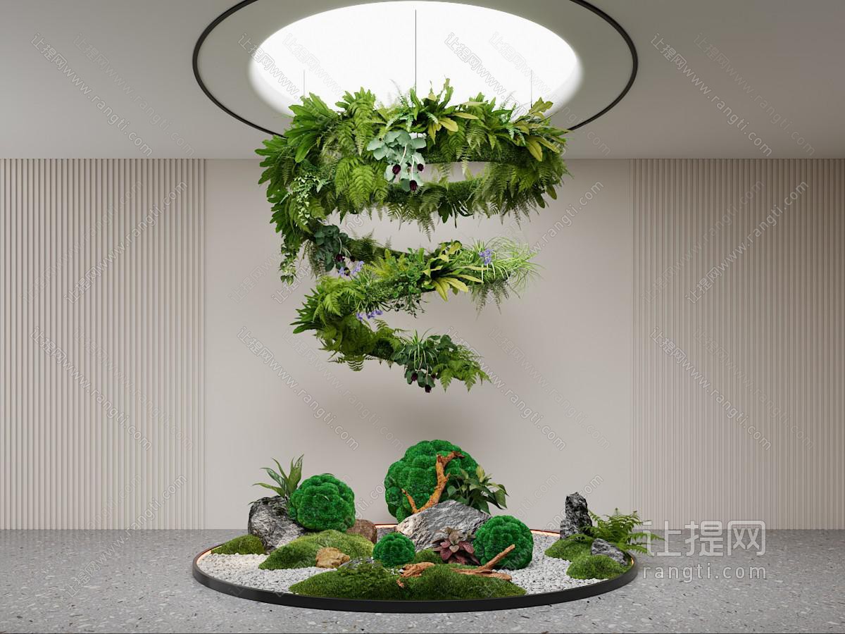 现代室内景观园艺小品