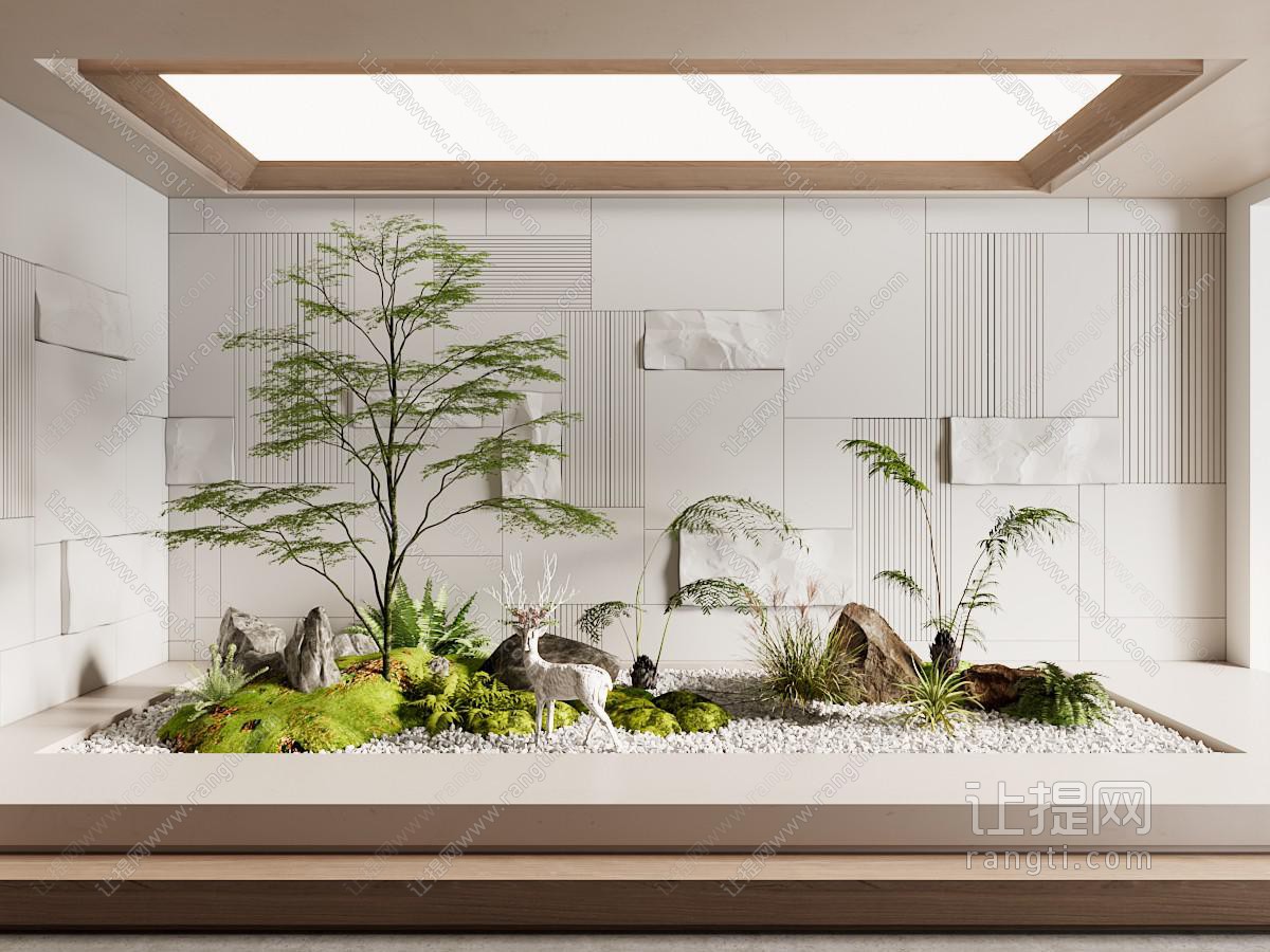 现代室内景观园艺小品