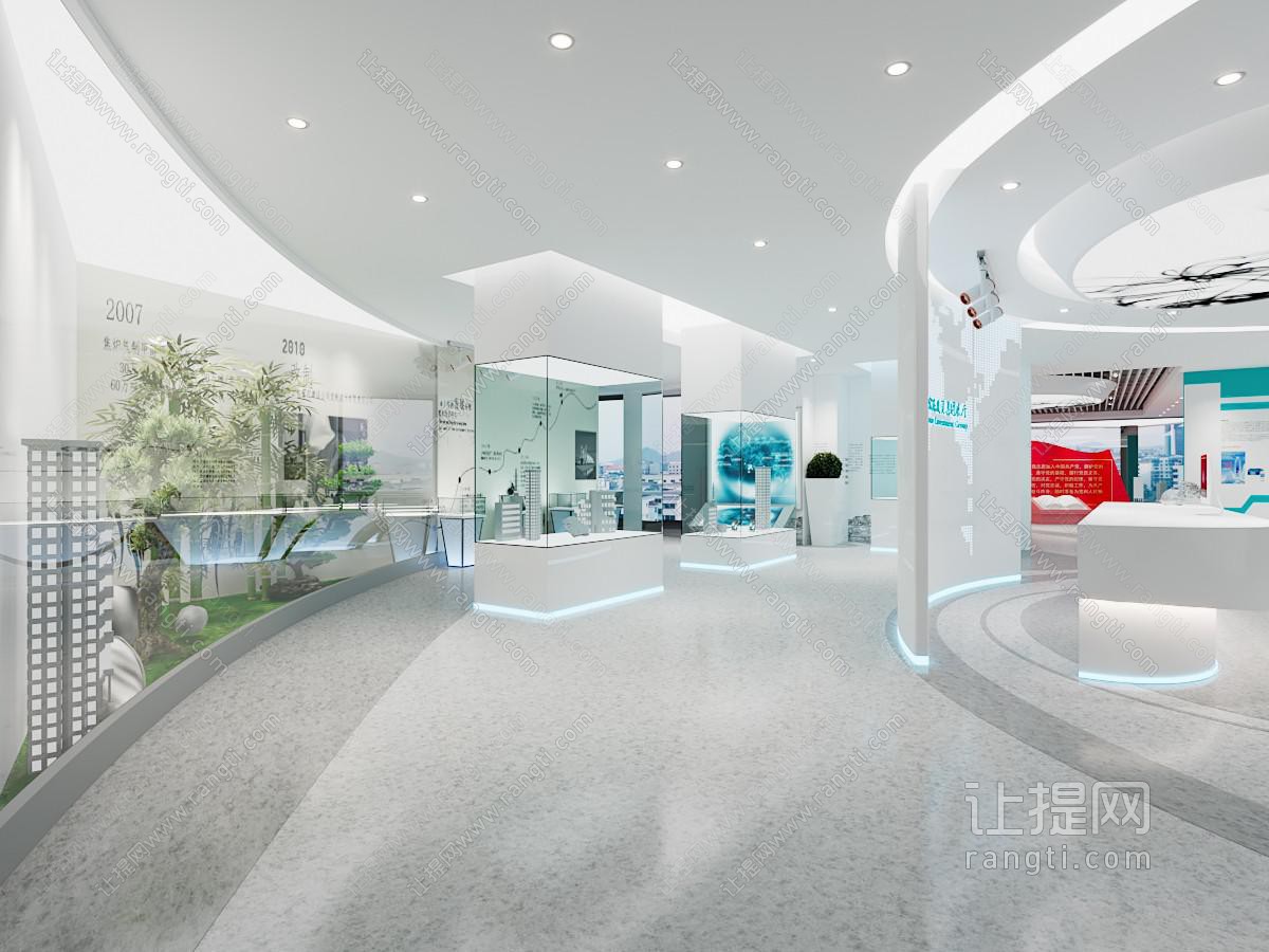 现代企业文化展厅展览