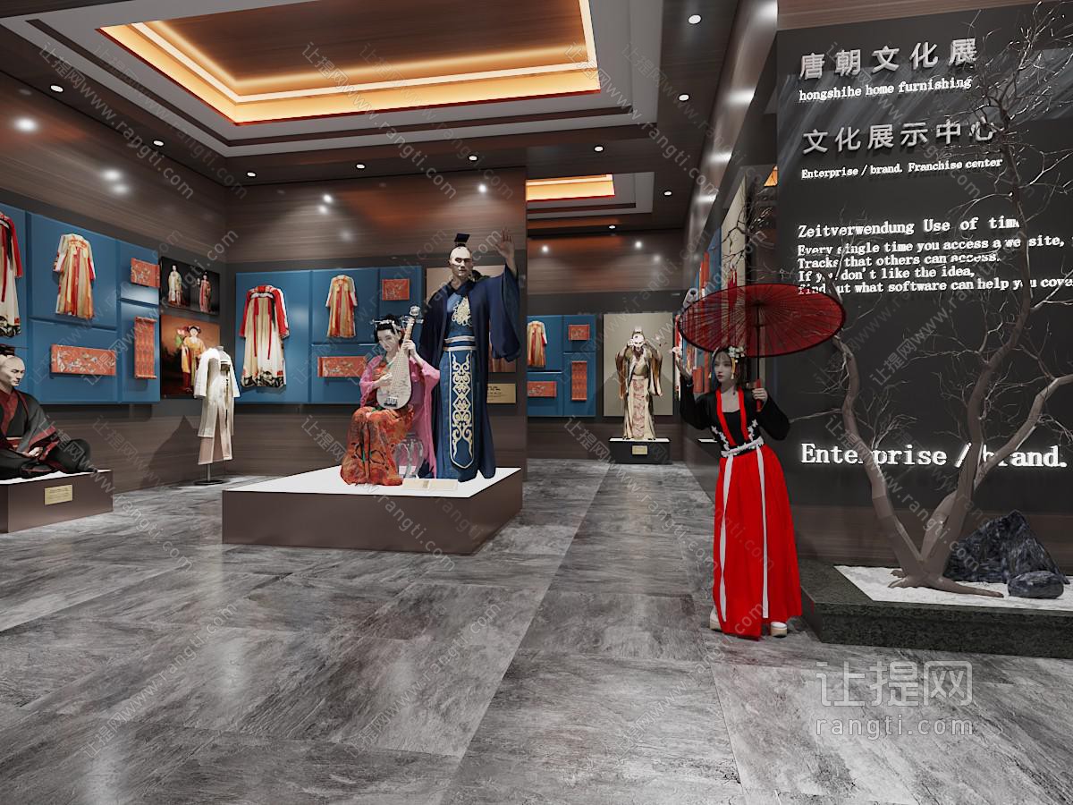 现代中国唐朝文化展厅展览