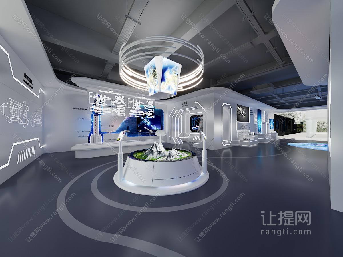 现代航空科技展厅展览