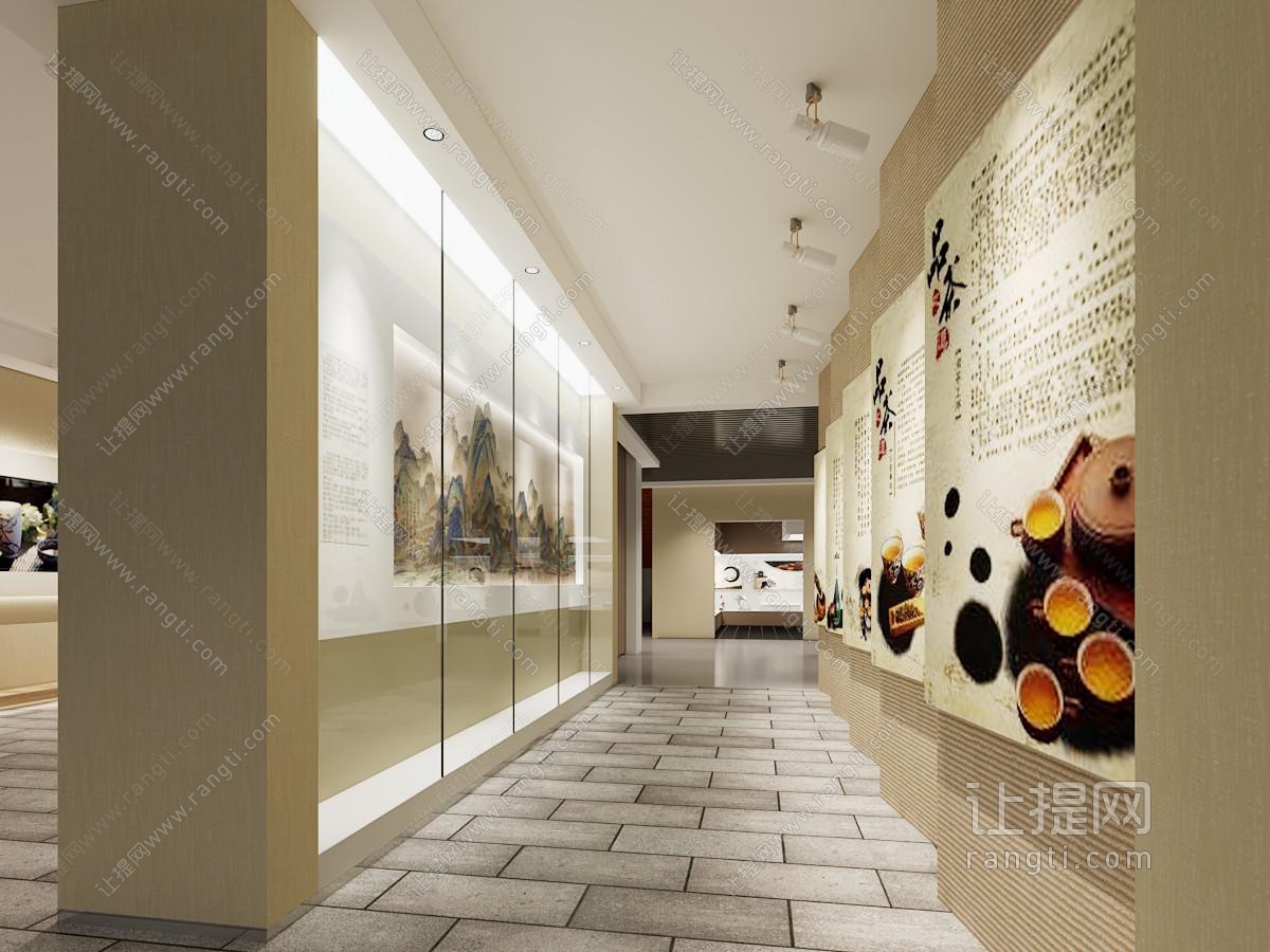 新中式茶叶文化展厅展览
