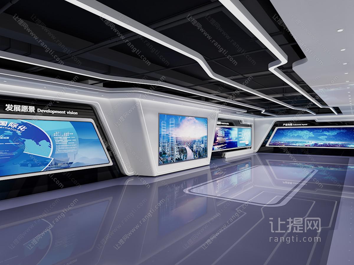 现代科技展厅展览