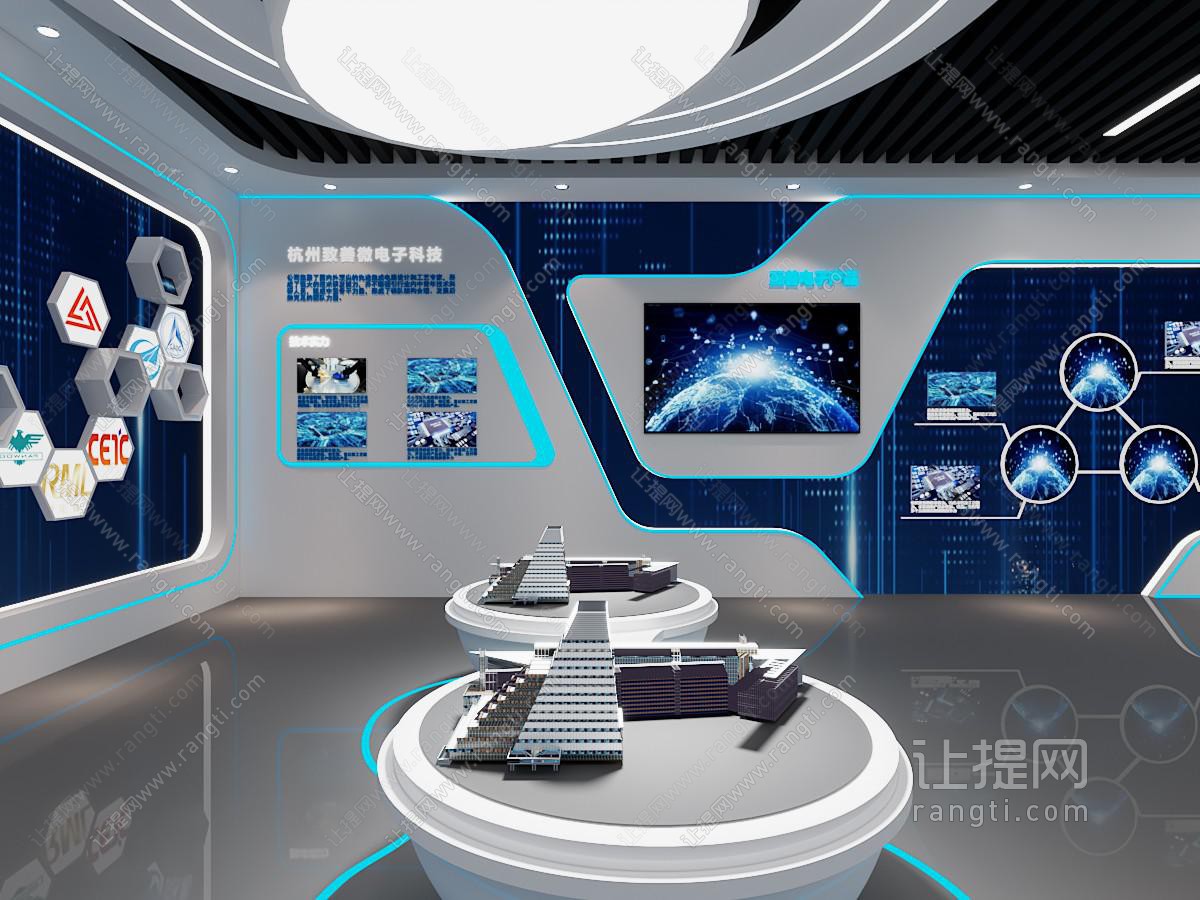 现代科技展厅展览