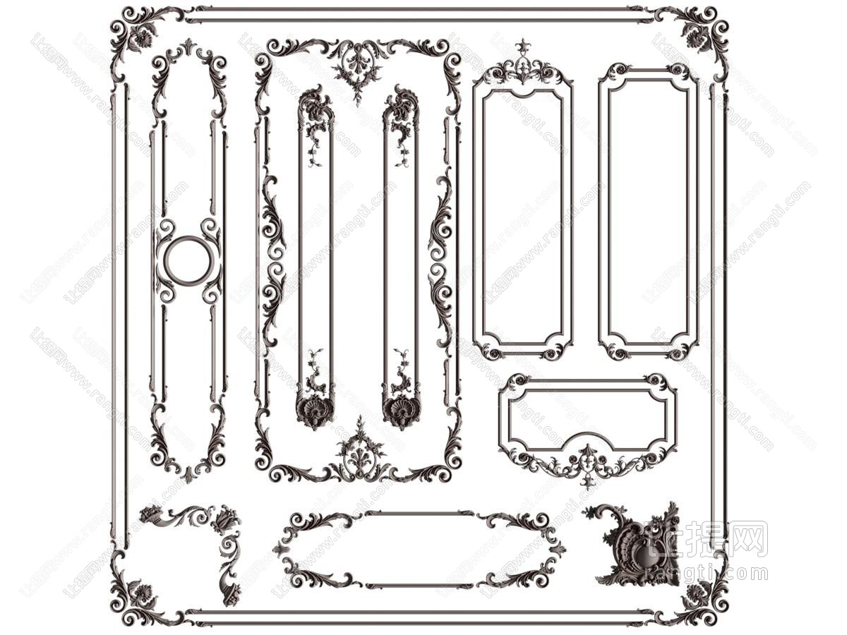 欧式雕花石膏线