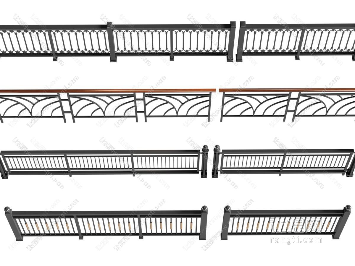 欧式雕花铁艺栏杆、护栏