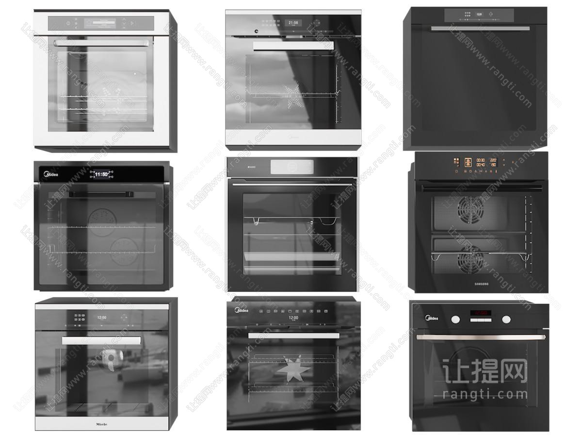 现代烤箱
