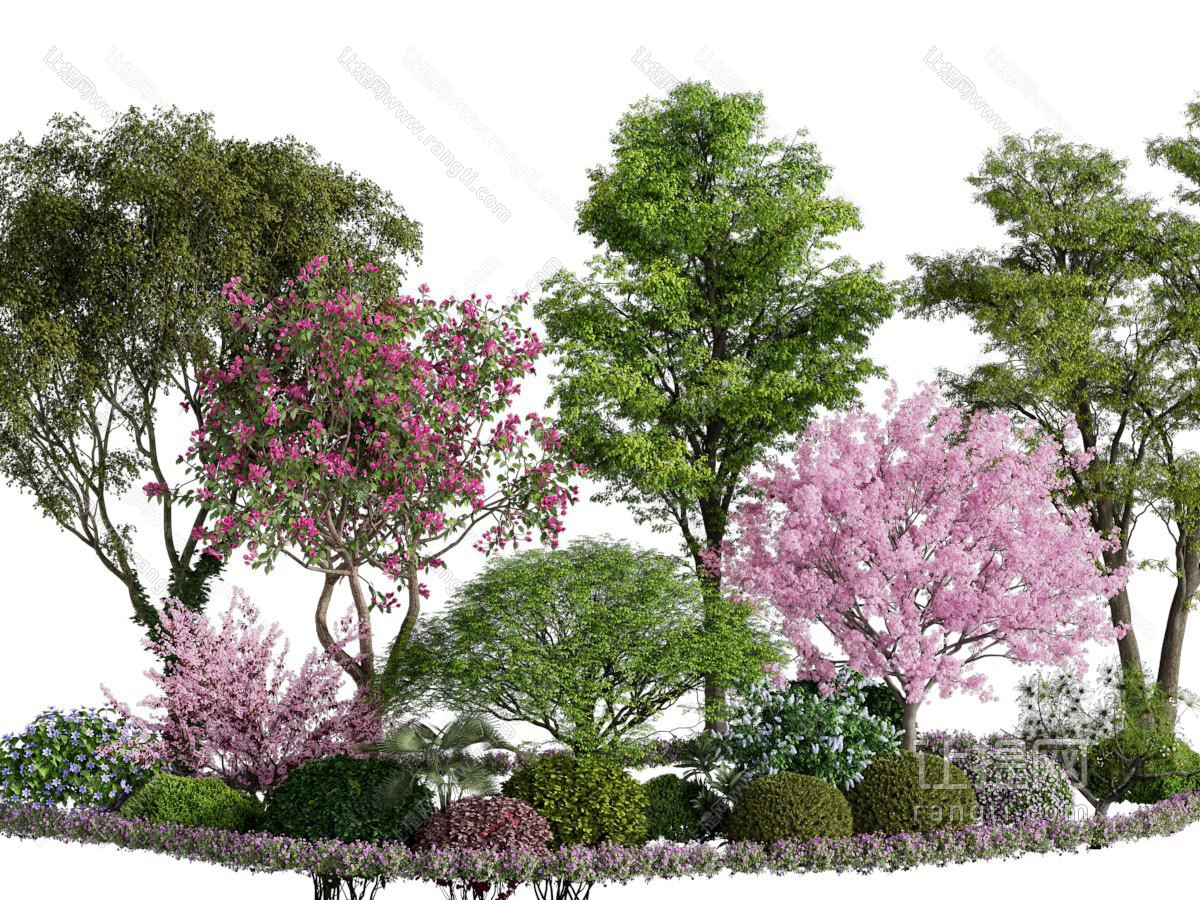 现代户外公园花草景观园艺小品