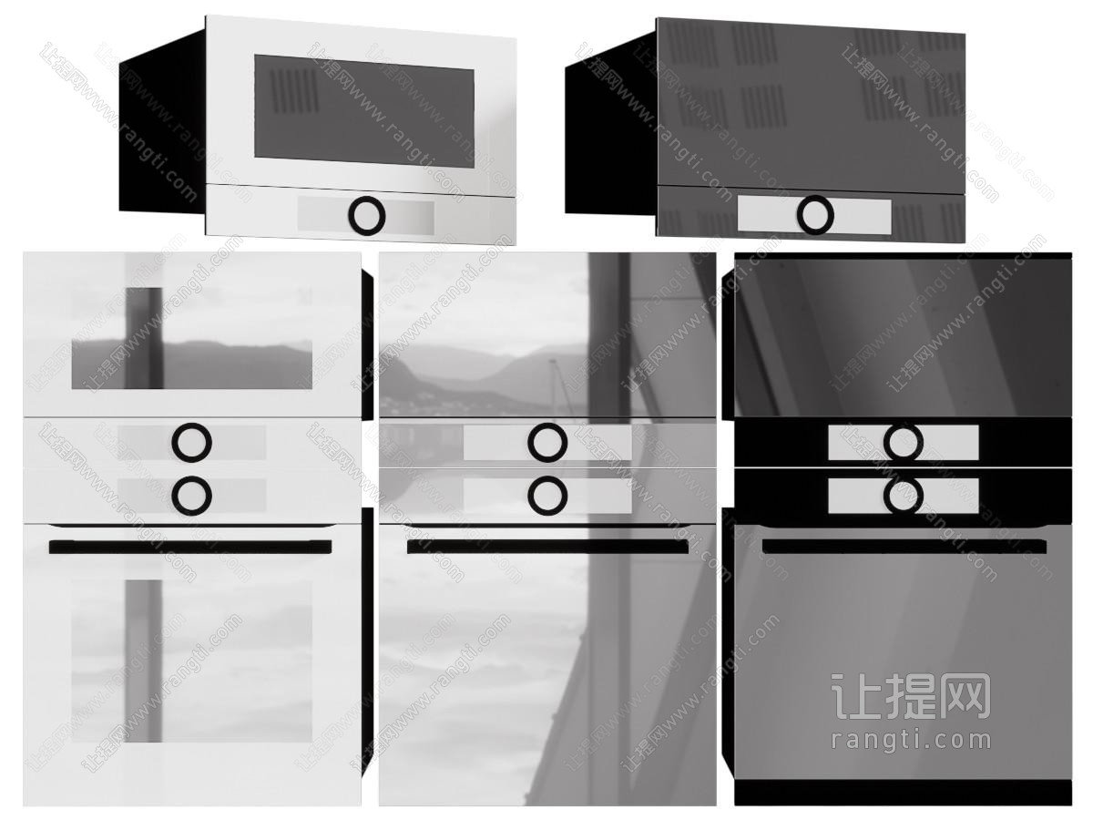 现代烤箱厨房电器