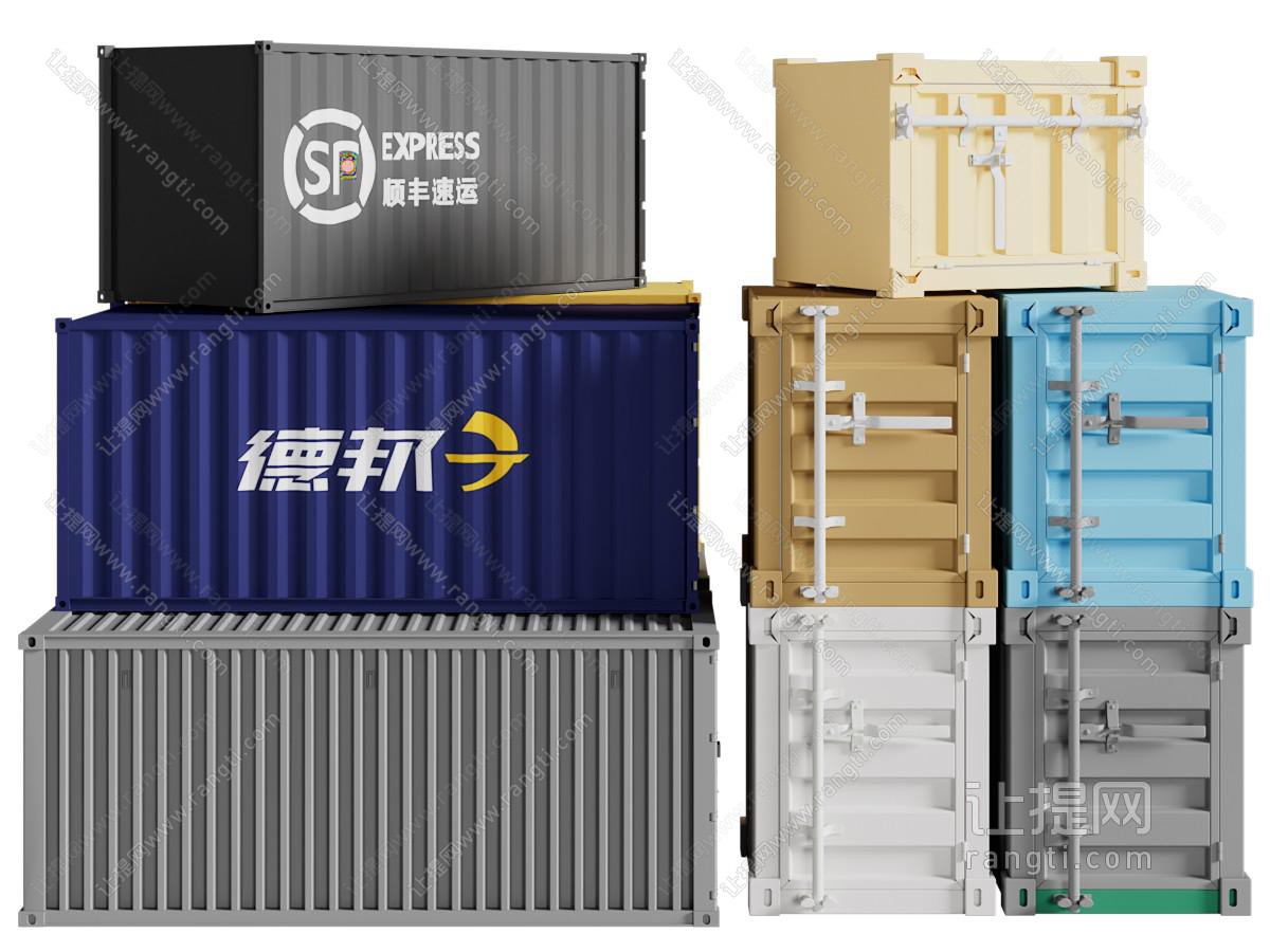 工业风loft物流集装箱