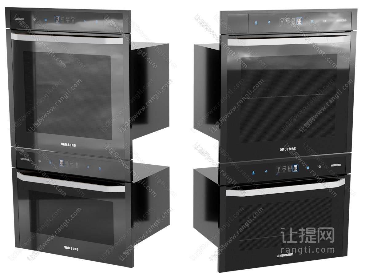 现代嵌入式烤箱厨房电器