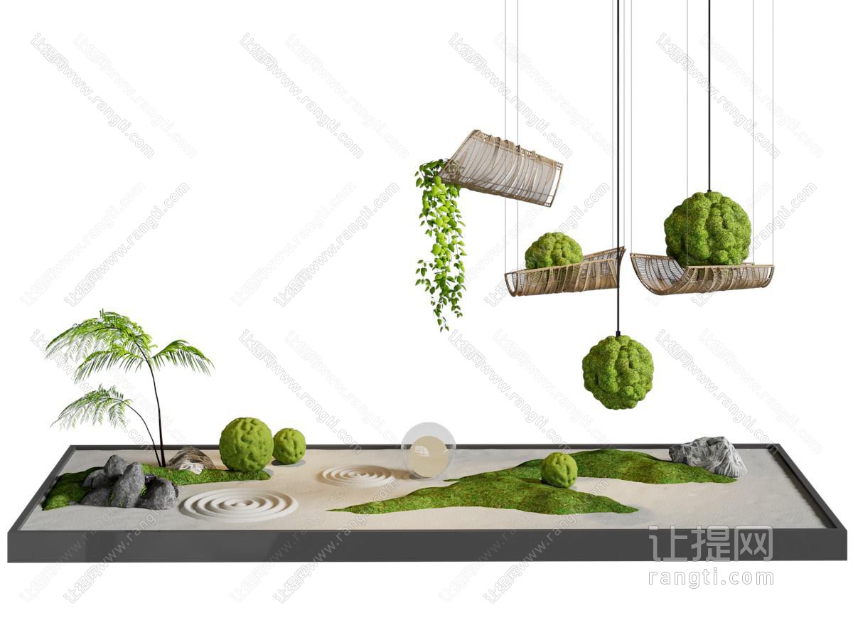 新中式花池景观园艺小品