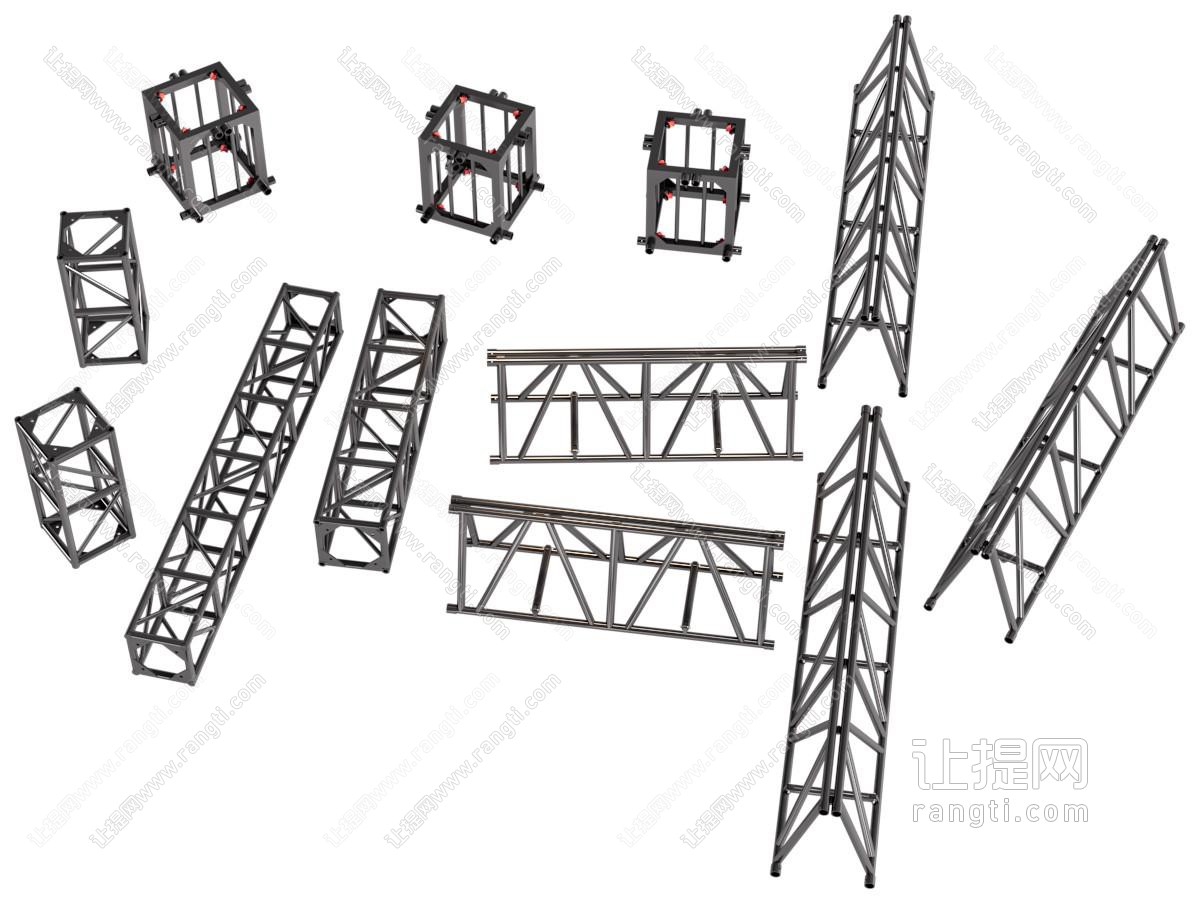 现代桁架 钢铁架