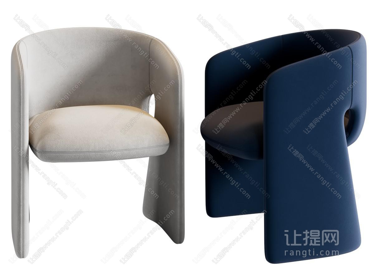 现代休闲椅子、扶手椅子