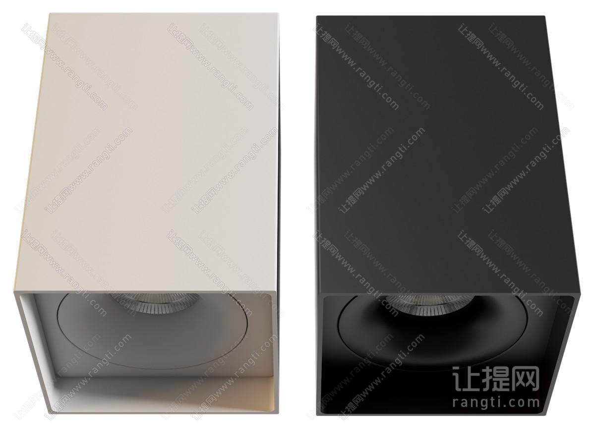 现代筒灯射灯 格栅灯