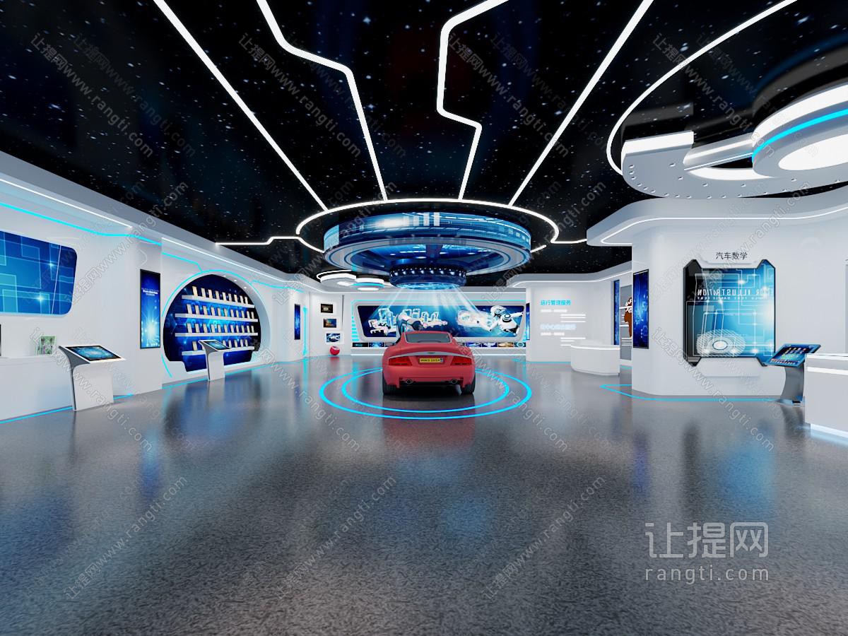 现代汽车展厅展览