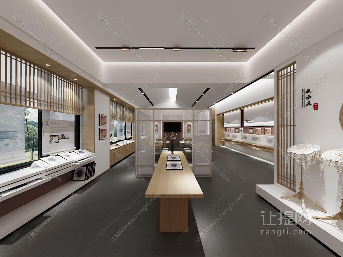 现代展厅展览