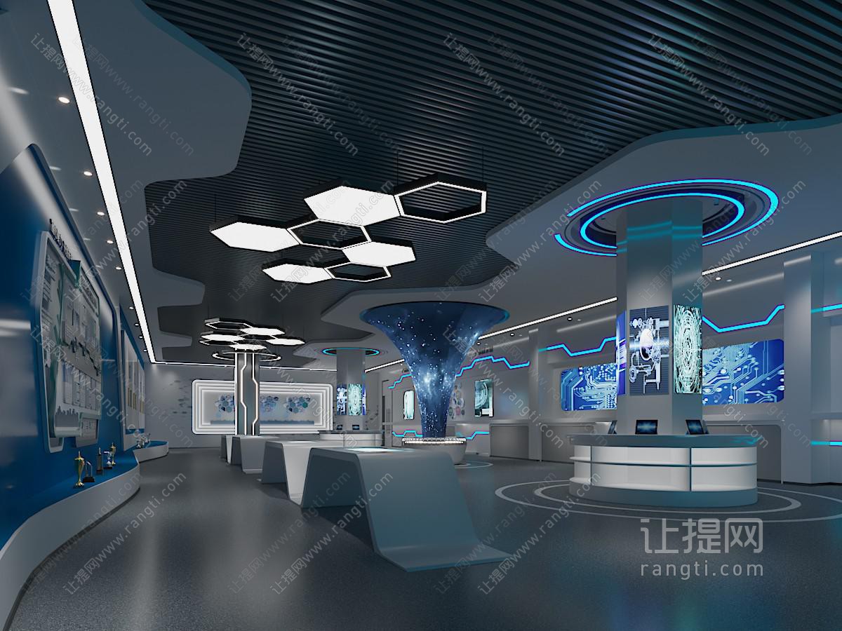后现代科技展厅展览