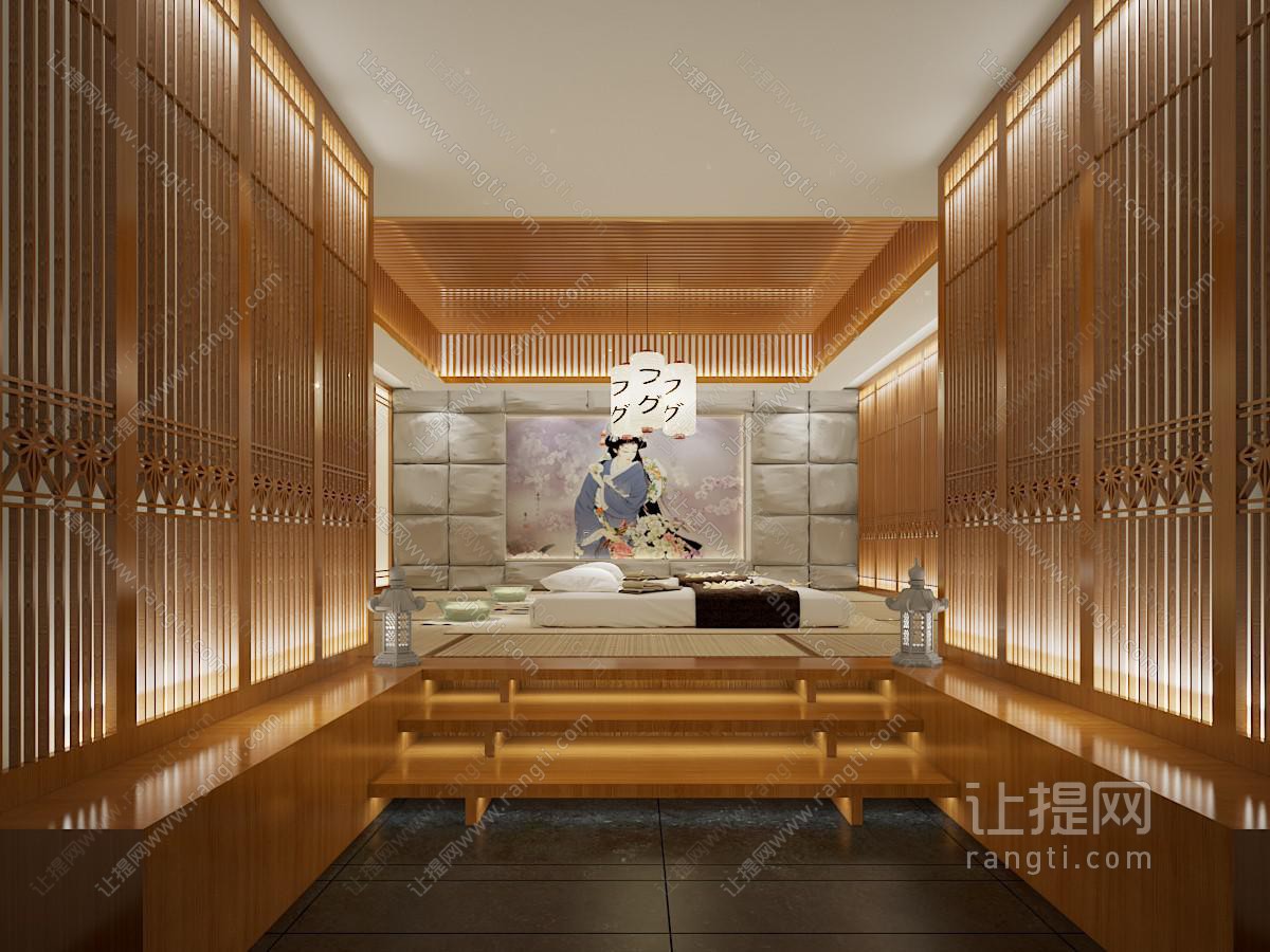 日式料理店 包厢包间