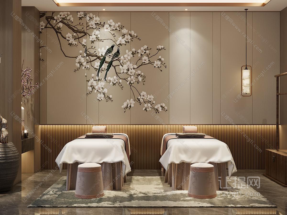 新中式美容按摩店