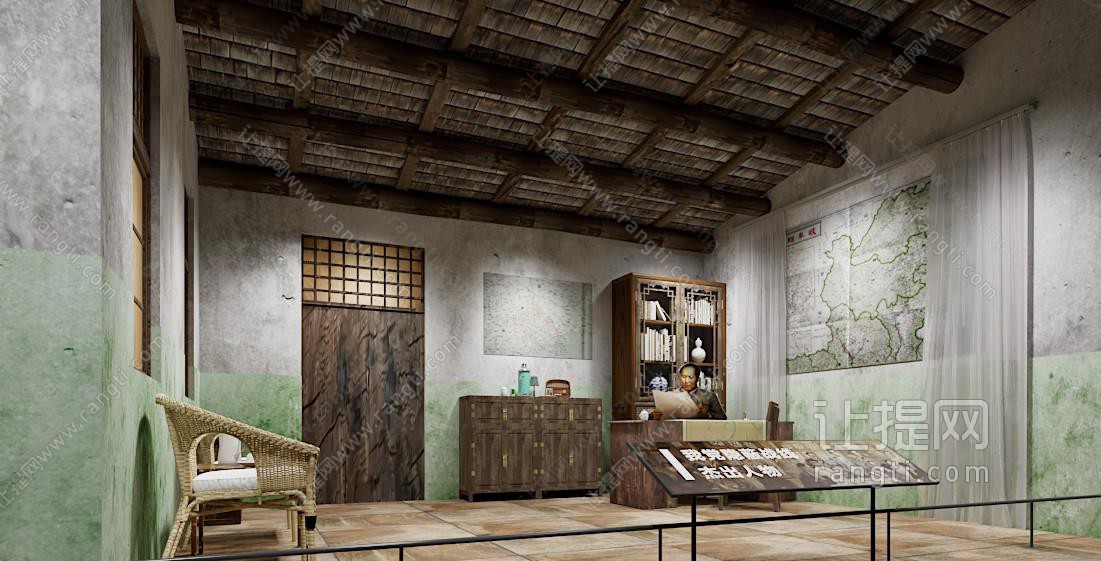 现代故居展厅展览