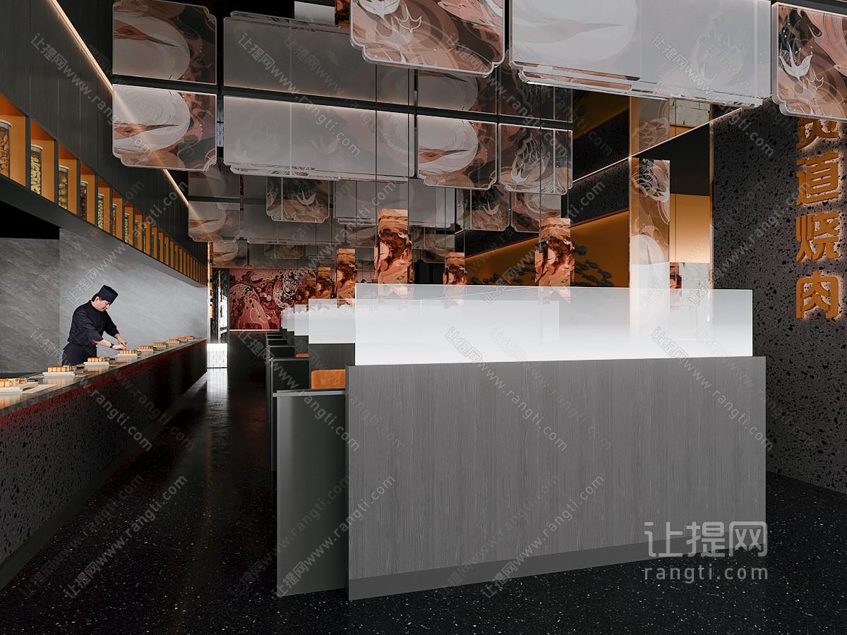 现代烧烤店