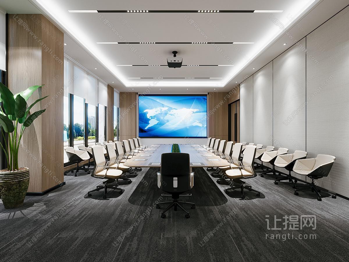 现代会议厅 会议室