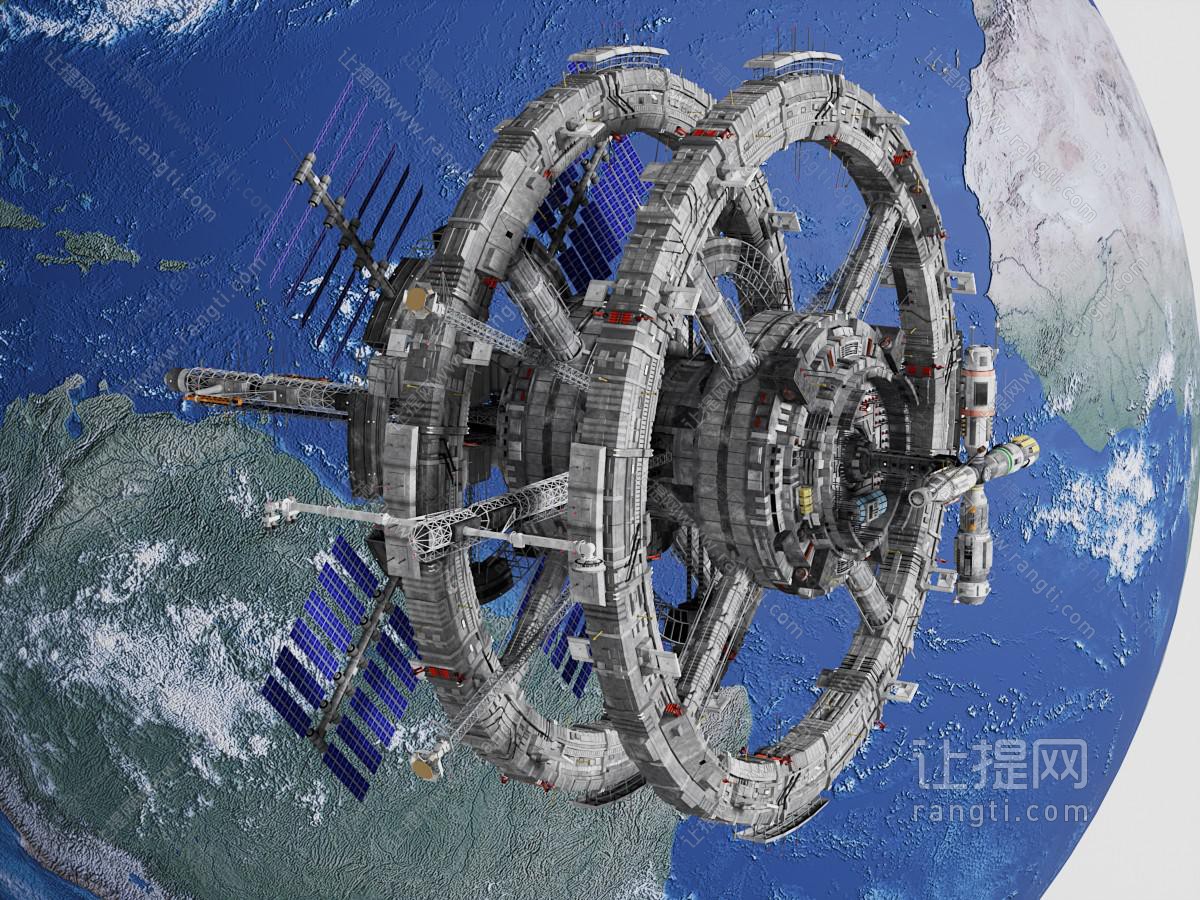 现代宇宙空间站 航天站 宇宙飞船
