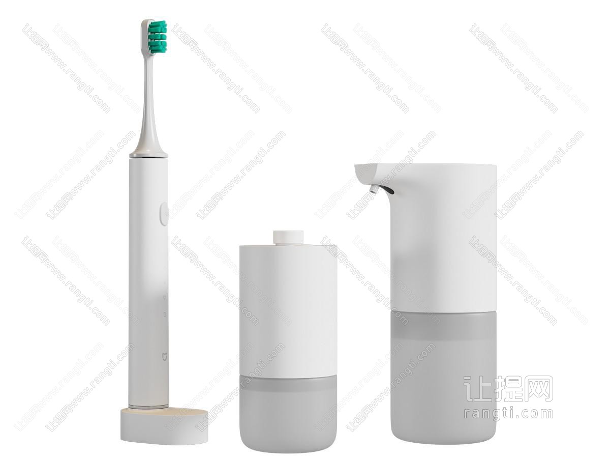 现代电动牙刷洗漱用品 卫浴小件