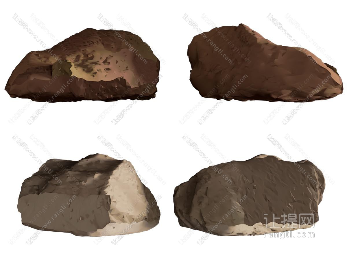 现代残旧破烂的泥土堆